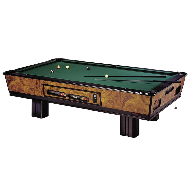 Tavolo da pool KING 9 con sollevatore piano gioco con buche grandi, bilia