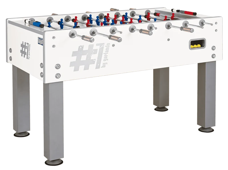 Calciobalilla NUMBER1, omologato ITSF con aste uscenti