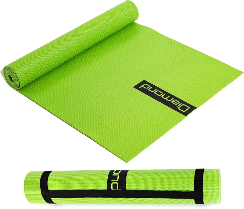 TAPPETINO YOGA IN PVC 173 x 60 x 0,4 cm - VERDE TY1