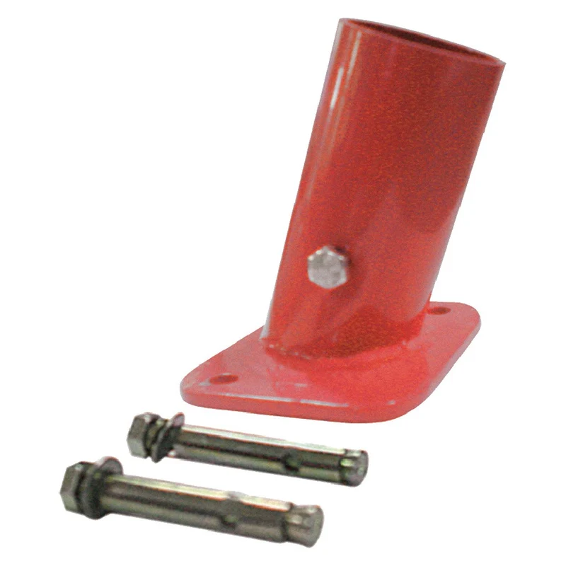 Kit di fissaggio rosso a pavimento per altalena CANDY PLUS ALT-33