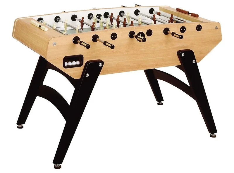 Calciobalilla G-5000 INDOOR piano gioco corto in vetro lucido