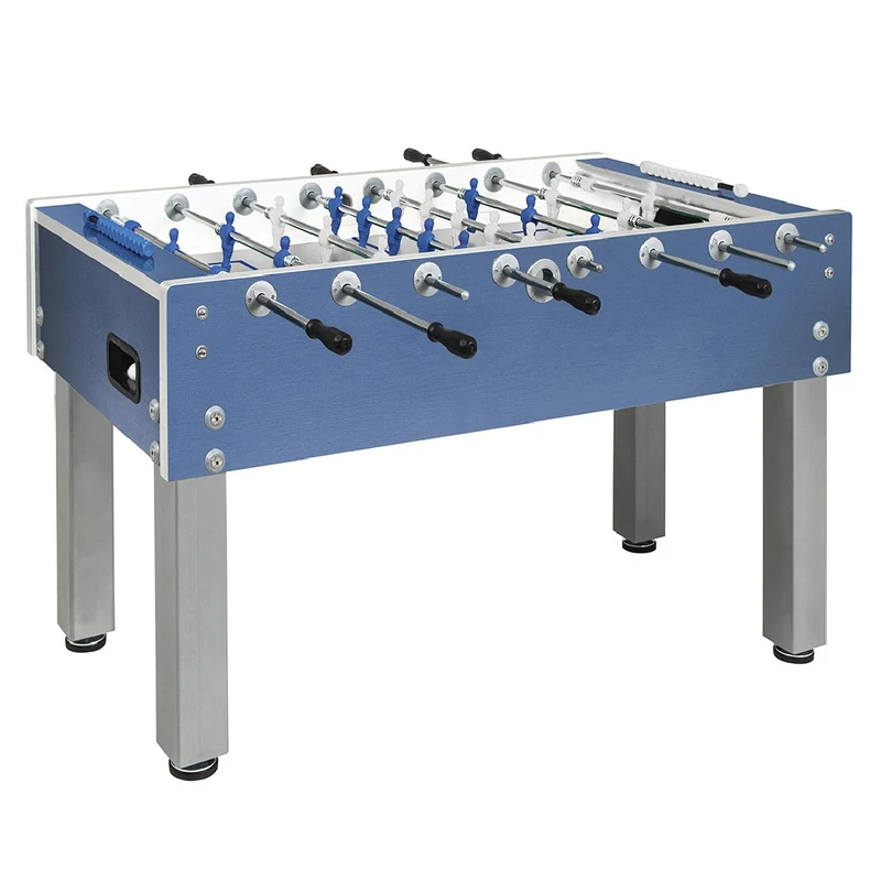 Calciobalilla G-500 WEATHERPROOF da esterno blu aste uscenti G500WBLGUCLA