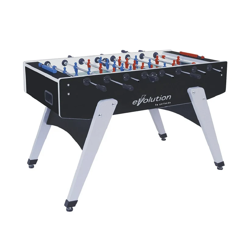 Calciobalilla G-2000 EVOLUTION con aste uscenti, piano gioco corto in vetro