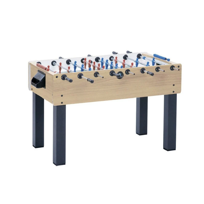Calciobalilla F-200 acero aste uscenti da interno piano gioco corto in vetro lucido