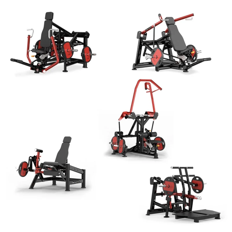 Set 5 Macchinari Professionali S700 Nero & Rosso