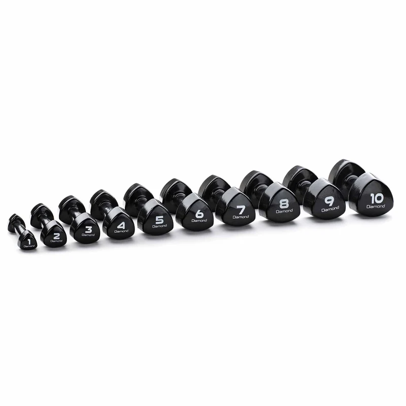 SET COPPIE DI MANUBRI IN VINILE DA 1-10 KG