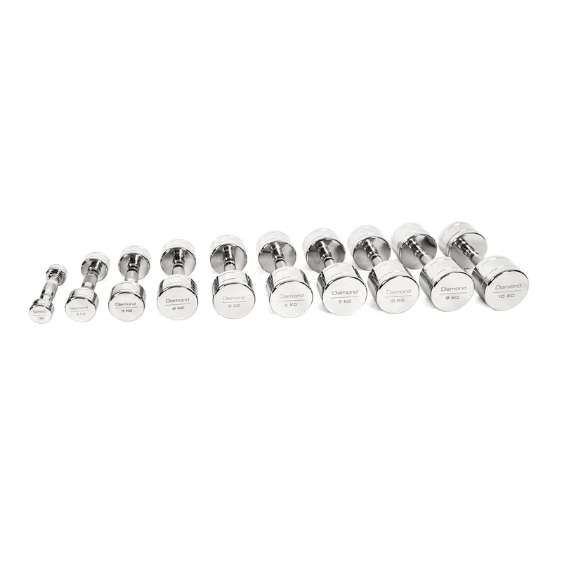SET MANUBRI CROMATI 1-10 Kg MCS1-10