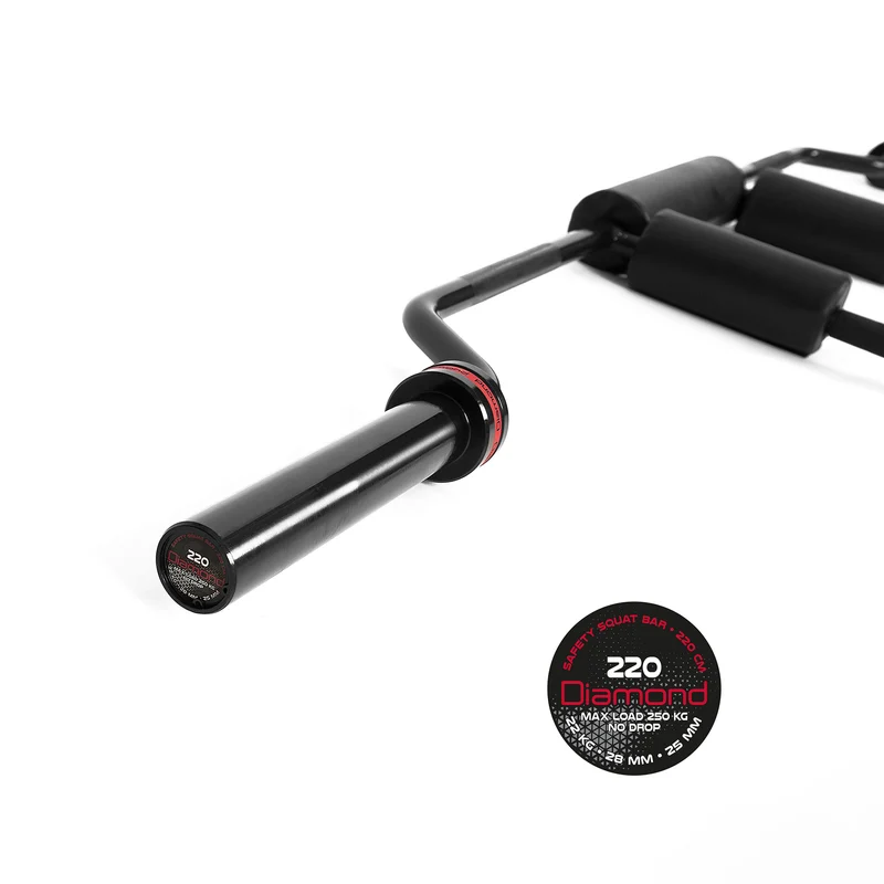 Bilanciere Safety Squat Comfort Superiore 220 CM