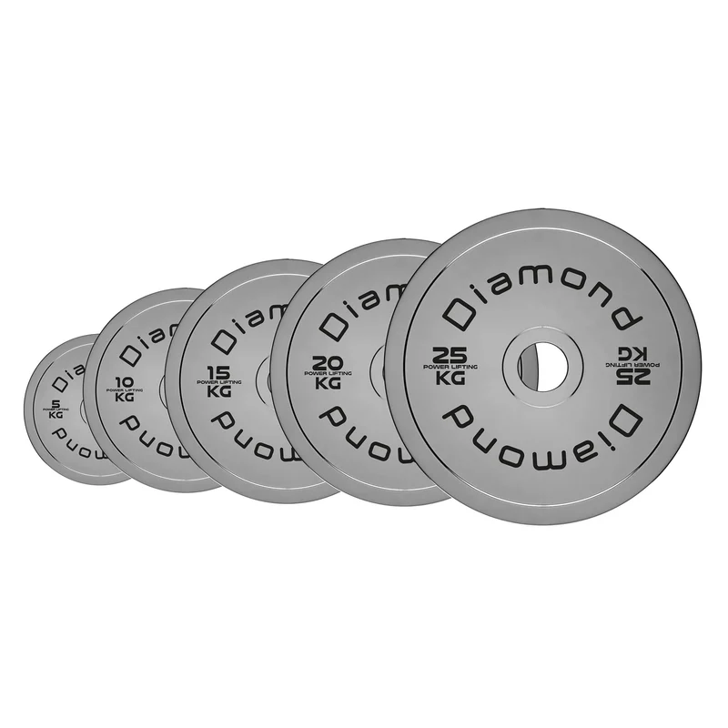 Disco Olimpico in acciaio per Powerlifting 0,25 kg DAPL-0,25