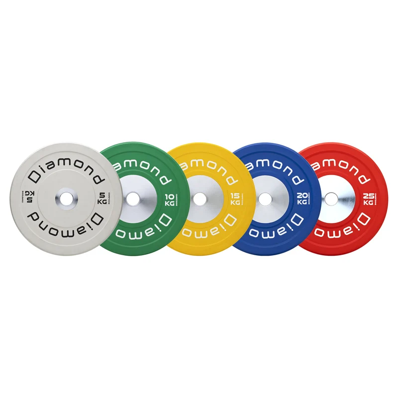 DISCO OLIMPICO BUMPER COMPETIZIONE PRO Ø 45 cm 20 Kg - Blu DOCD20-PN