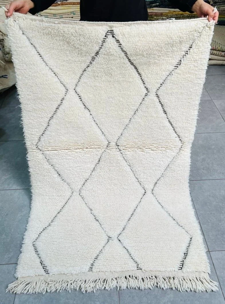 Tapis Béni Ouarain 104 x 155 cm - 85