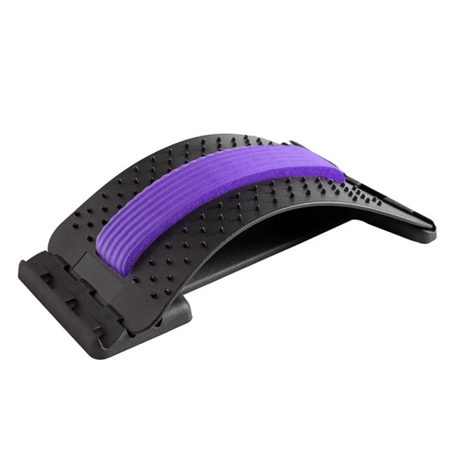 Back Massager Stretcher Equipment Waist Massage Instrument Massageador Fitness Lumbar Support Relaxation Spine Spine Pain Relief