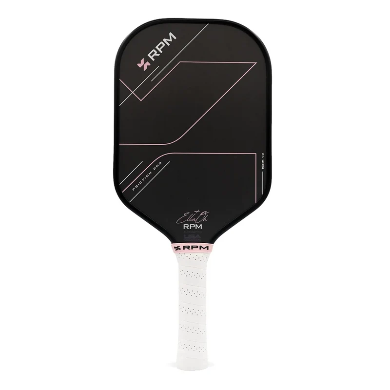 RPM Friction Pro V2 Ella Oh 16mm Elongated Pickleball Paddle