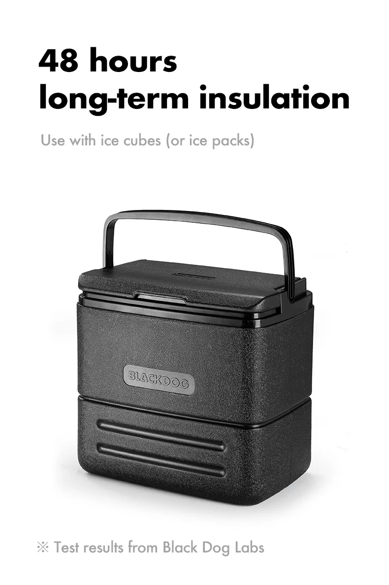 Black Dog Plastic Insulated Bucket Cooler Box