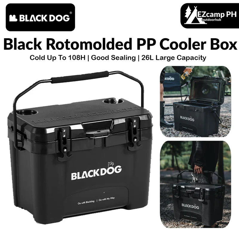 Black Dog Camping PP Insulated Cooler