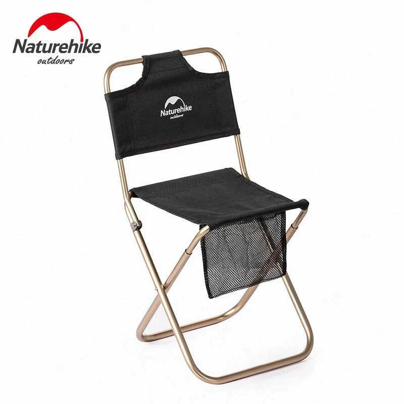 NATUREHIKE MZ01 Foldable Stool with Back