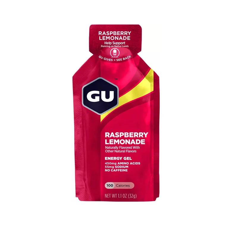 GU Raspberry Lemonade Energy Gel ( Best by: December 2026 )
