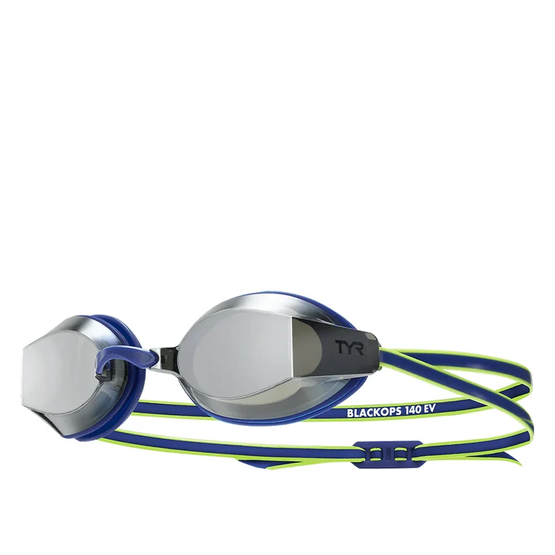 TYR Adults Black Ops 140 EV Mirrored Racing Goggles