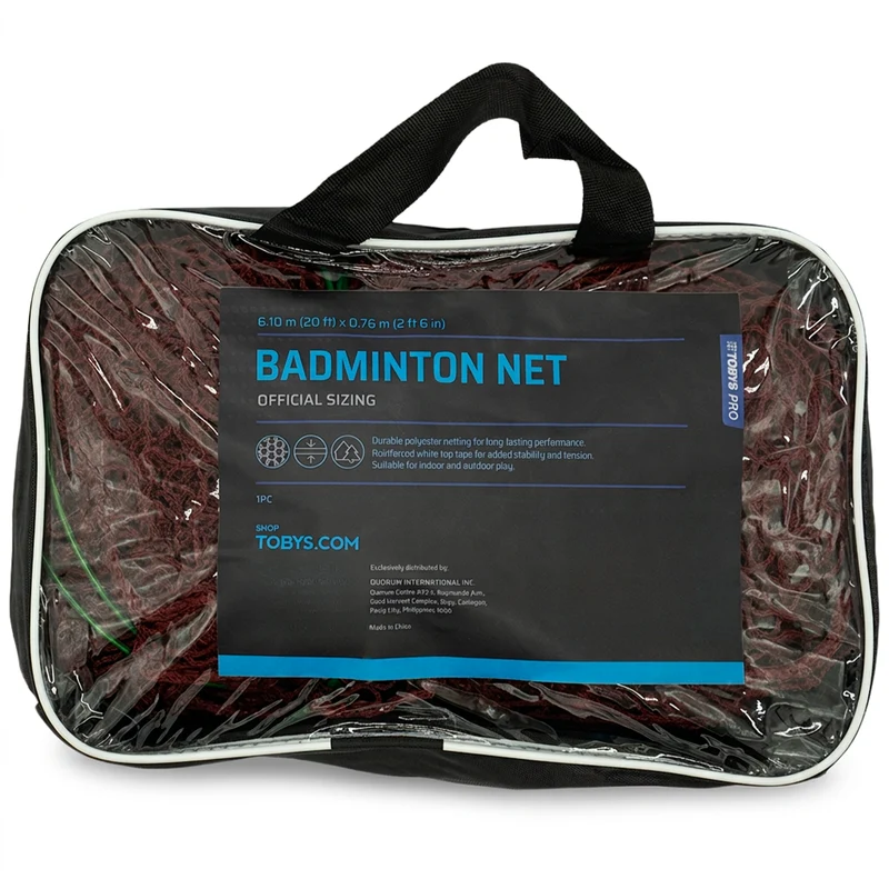 Toby's Pro Badminton Net