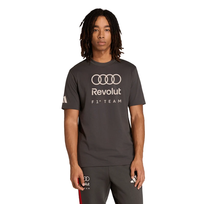 adidas Men's Audi Revolut F1 Team DNA Graphic Tee