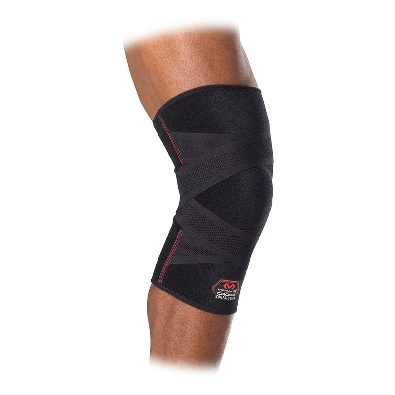 McDavid Cross Compression™ Knee Sleeve with Adjustable Compression Straps
