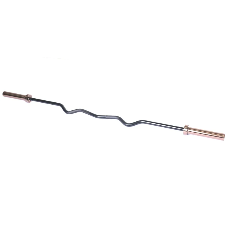 XM Gold Rackable EZ Curl Bar