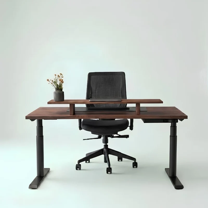 Solid Oak Standing Desk