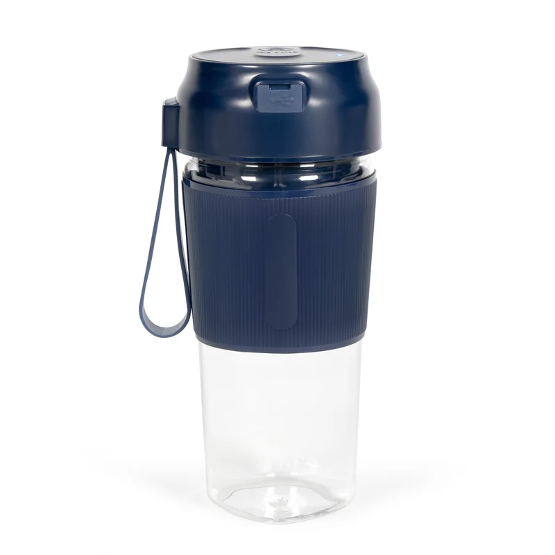 Delta Portable Blender Blue – Frullatore Portatile Ricaricabile con Bottiglia To-Go