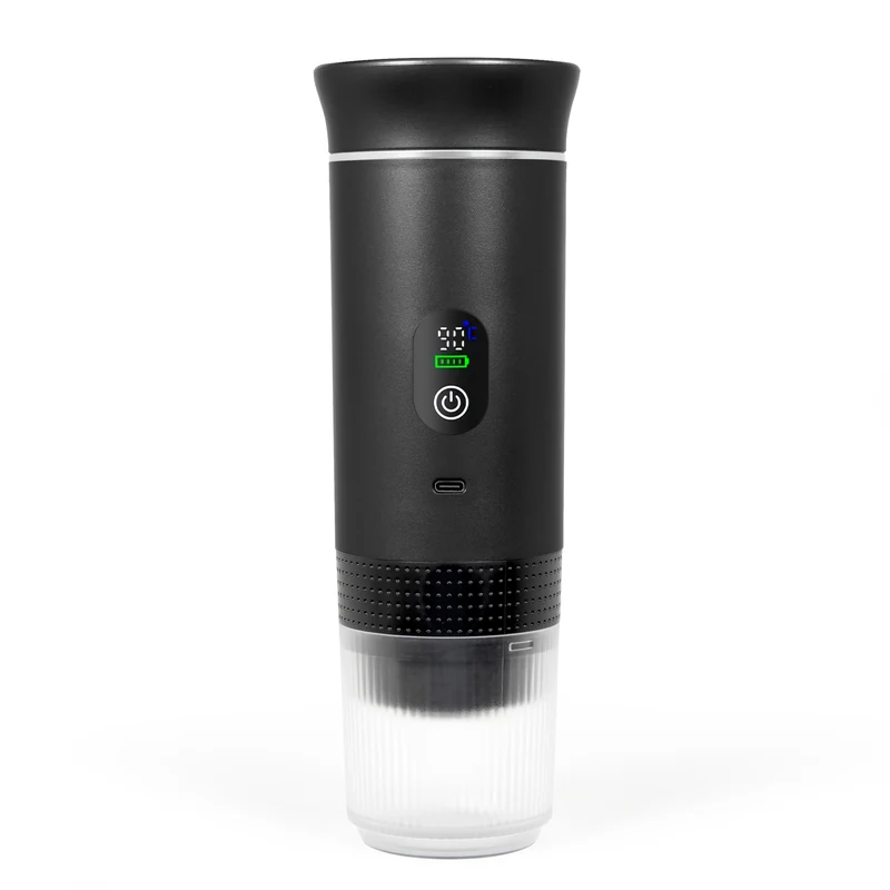 Delta Portable Coffee Machine – Macchina da Caffè Portatile Ricaricabile per Caffè Macinato e Capsule