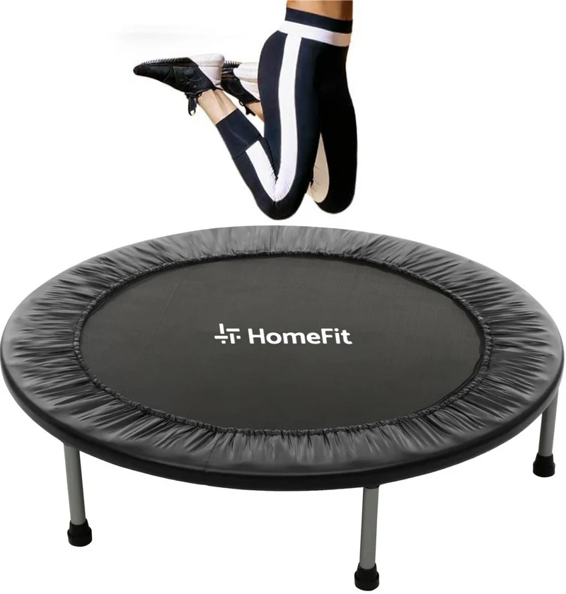 HomeFit Fitness Rebounder Trampoline - Rigid Frame