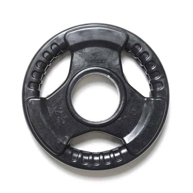 VIRGIN RUBBER GRIP OLYMPIC PLATE - INDIVIDUAL