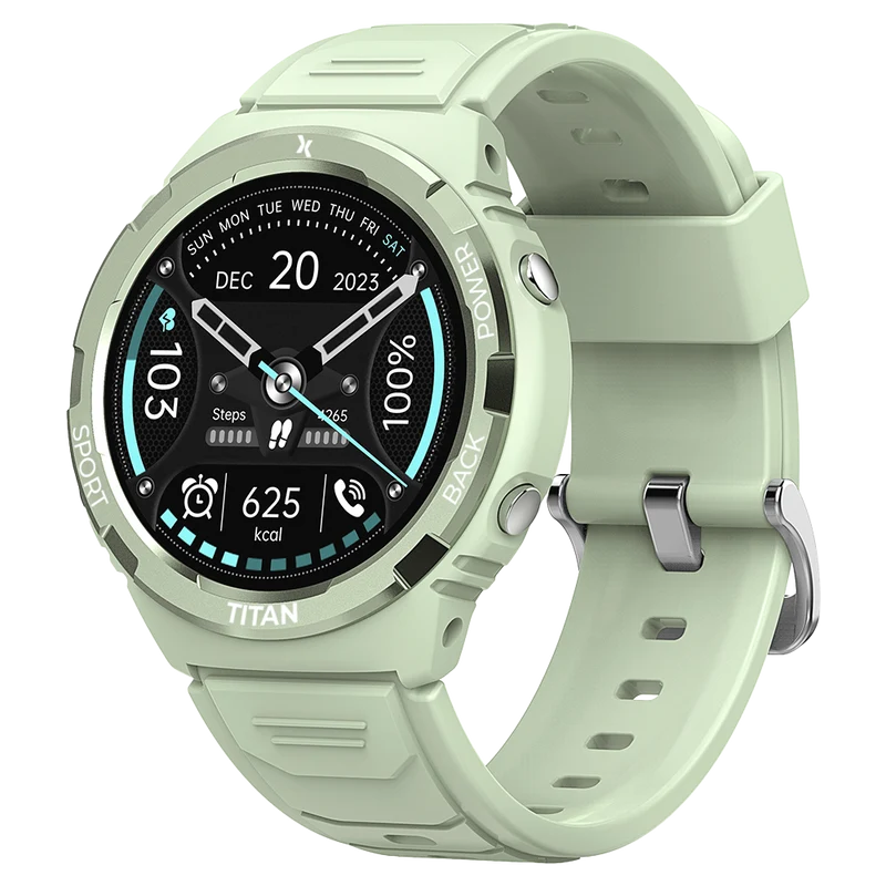 MAXCOM FW100 Titan Valkiria Smartwatch Verde – AMOLED 1.3” con Resistenza IP69K e Sport Smart