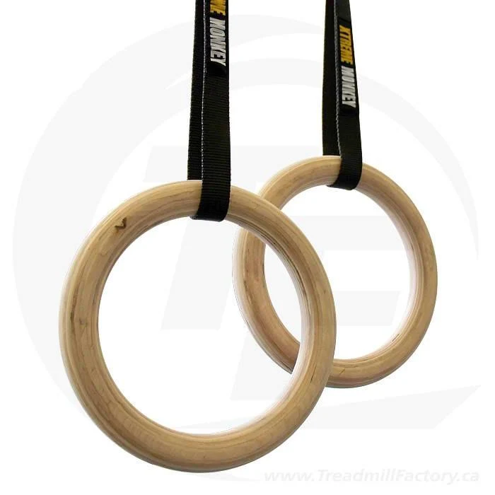XM FITNESS Wood Gym Rings