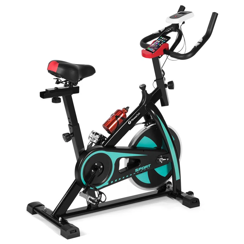 Exercise Bike Home Gym Bicycle Cycling Cardio Fitness Training Green
