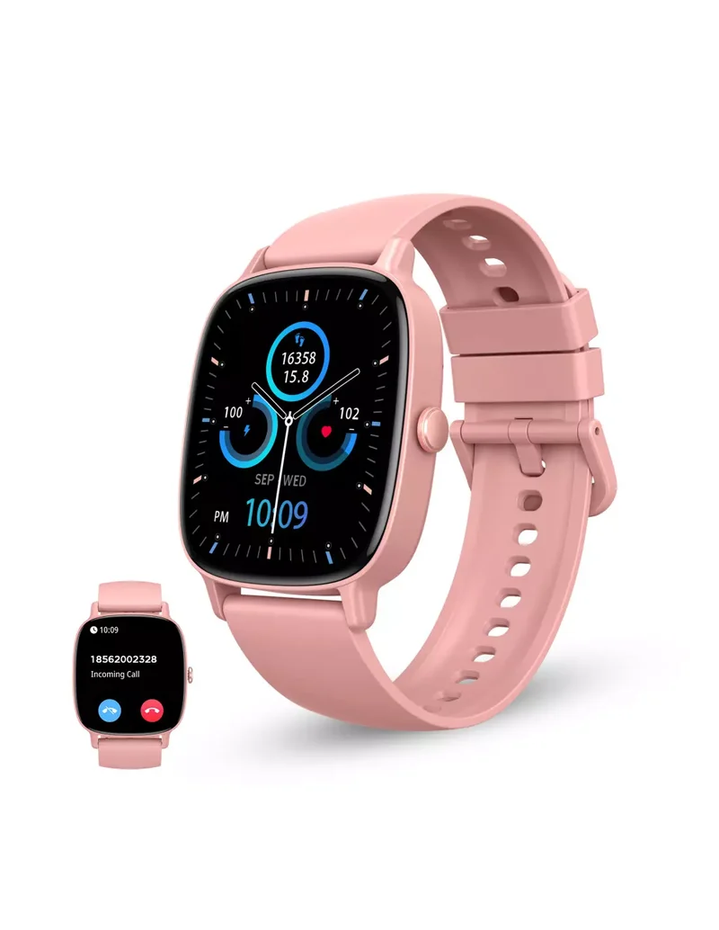 KSIX Pulse Rosa – Smartwatch TFT 1,83" con Chiamate Bluetooth, oltre 100 Modalità Sport e IP68