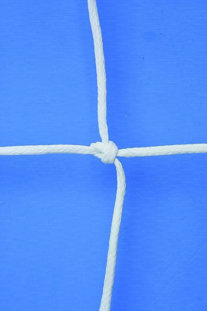 Coppia reti calcio in polietilene diam. 4,5 mm., annodata, Tipo inglese Vivisport