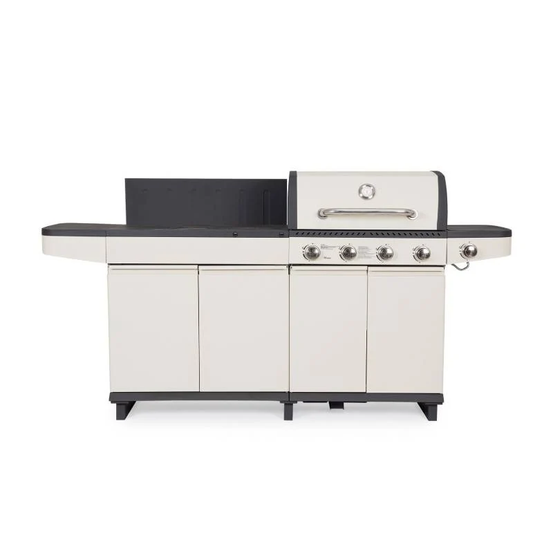 Andrea Bizzotto Cucina a Gas Merita Beige e Antracite