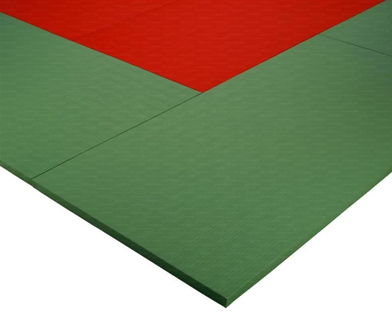 Tatami judo a norma I.J.F. densitÃ 250 kg/mc f.do antiscivolo 200x100x4 cm Vivisport
