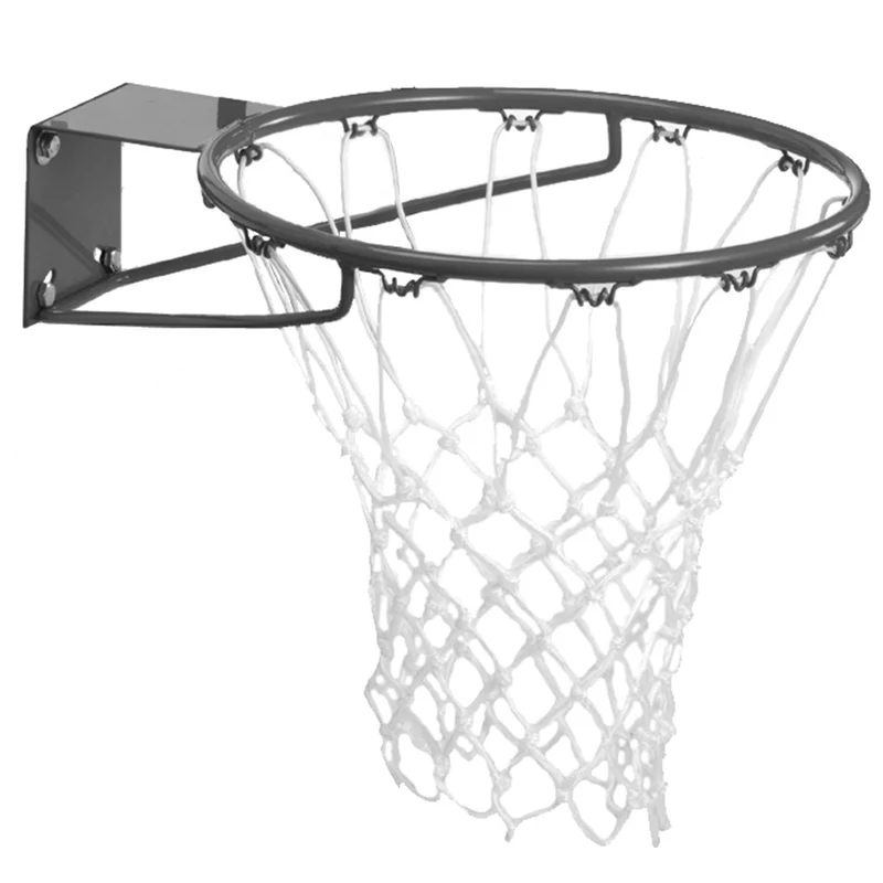 COPPIA RETI BASKET PESANTI in nylon, regolamentari Schiavi sport