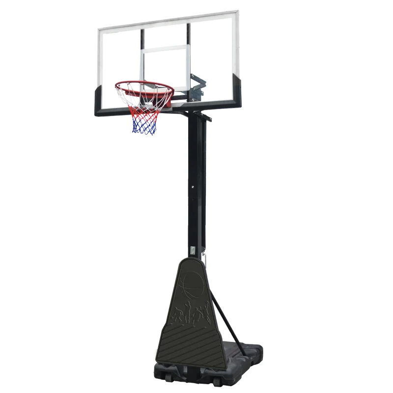 BASKETBALL PROFESSIONAL TRASPORTABILE,palo quadrato mm.100x100 Schiavi sport