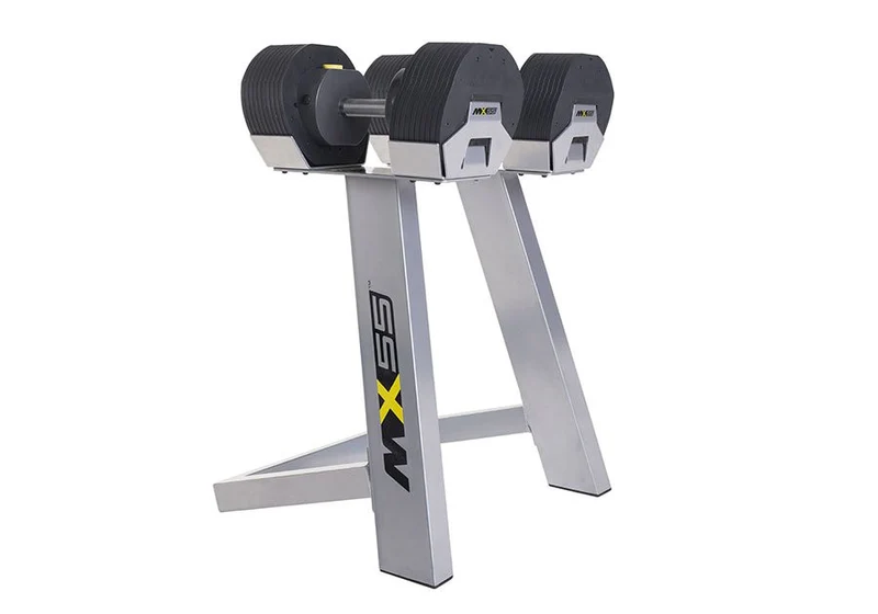 MX55 Set Manubri regolabili fino a 24,9 kg (incluso rack-aste-pesi)