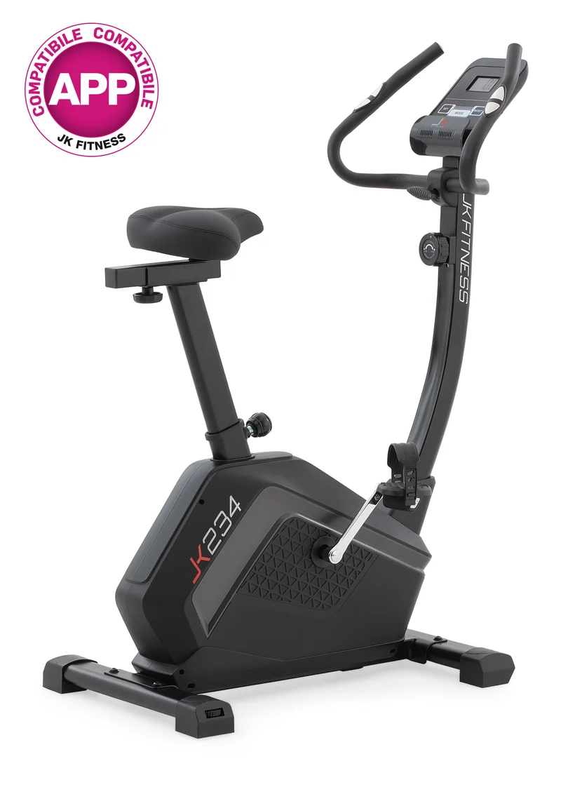 Cyclette JK Fitness JK 234 Compatibile APP Zwift e Kinomap