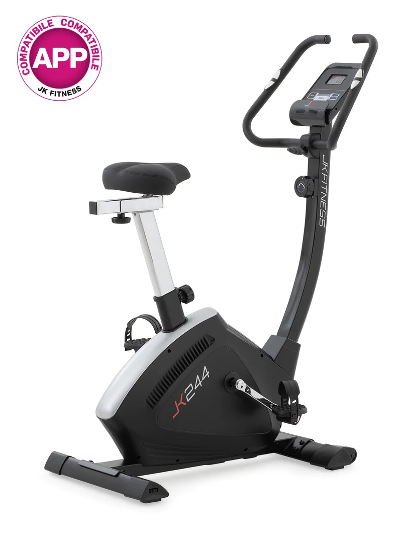 Cyclette JK Fitness JK 244 Compatibile APP Zwift e Kinomap