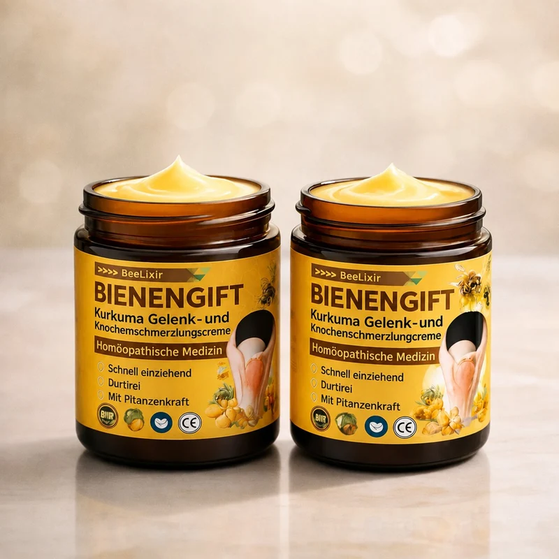 Bienengiftsalbe mit Hyaluron & Kollagen | BeeLixir