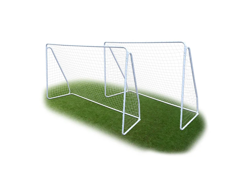 Set di 2 porte da calcio regolamentari mod. Super Goal misure 3 x 2 metri - BIGAMMA