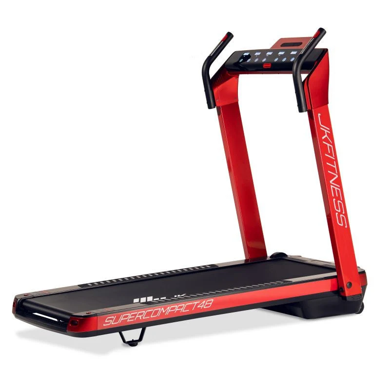Tapis Roulant JK Fitness SUPERCOMPACT48 Red - compatibile Zwift e Kinomap FASCIA CARDIO OMAGGIO