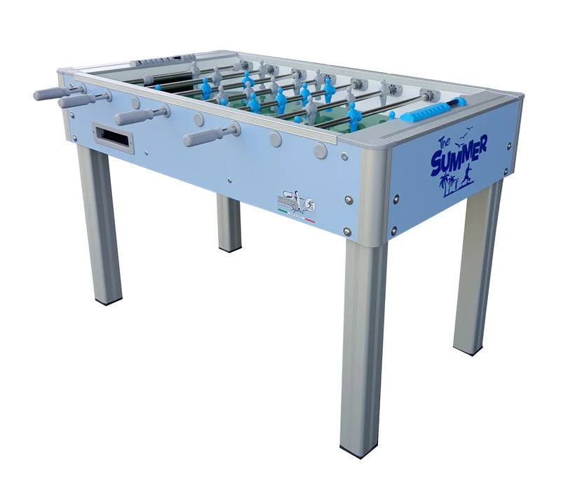 Calciobalilla Roberto sport SUMMER 2.0 Outdoor - aste rientranti + 50 palline e copertura