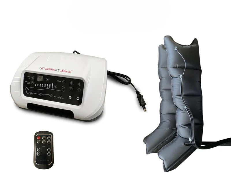 Slim 6 Apparecchio Pressoterapia Con 6 Programmi + 2 Gambali + Con Telecomando - URBAN FIT