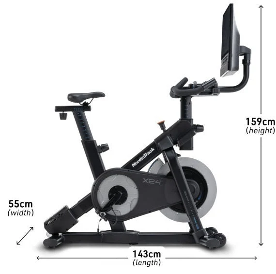 Gym Bike Nordictrack X24 compreso 1 anno di abbonamento iFIT PRO