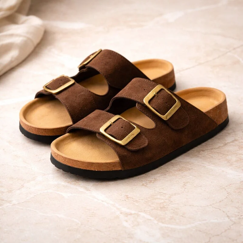 Sandalen für Damen & Herren mit Korkfußbett | Sommerschuhe | Velma